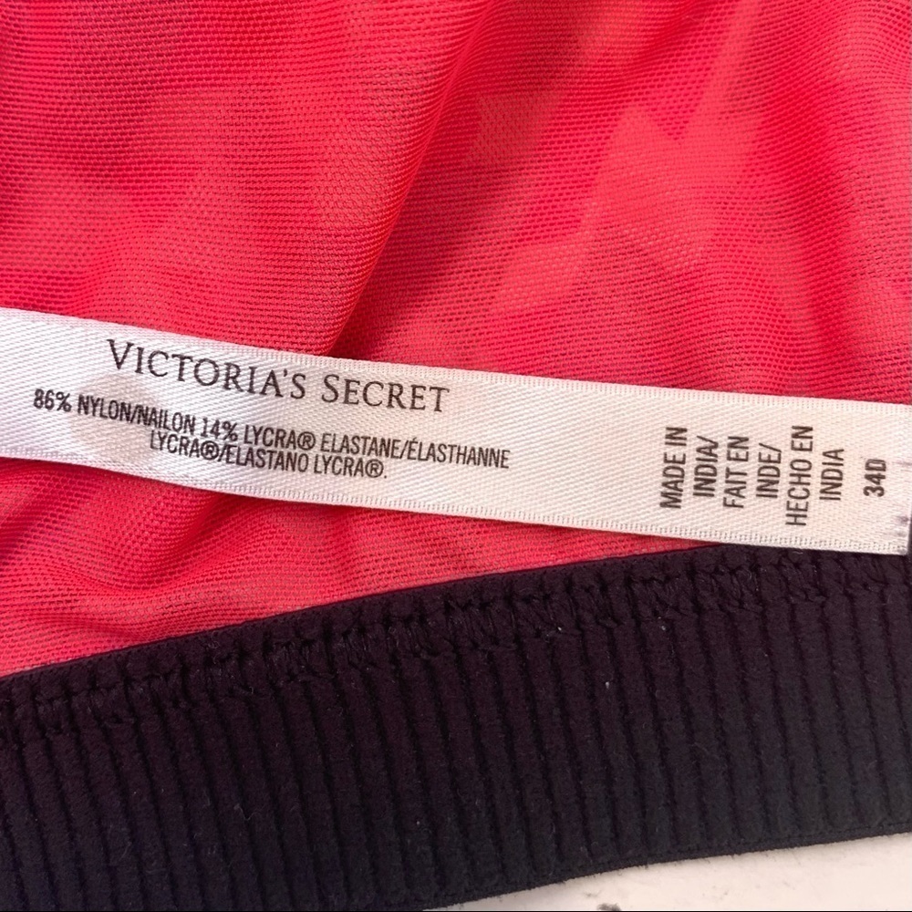 Victoria’s Secret X Sport Geometric Sports Bra 34D - Picture 7 of 9